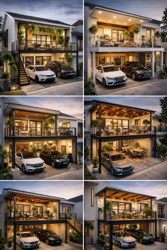 Mezannine Teras Rumah Keren di Dramaga