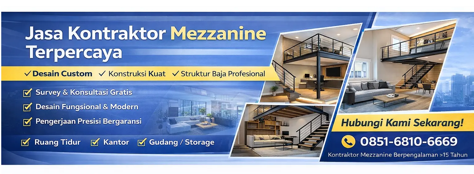 Jasa Pembuatan Mezzanine dramaga Bergaransi